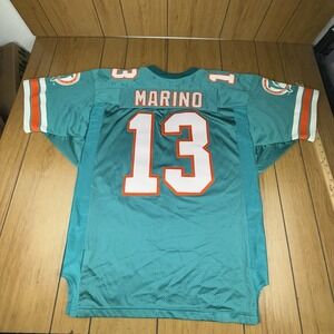VTG‎ Dan Marino Miami Dolphins 90's authentic Wilson game model size 50 jersey